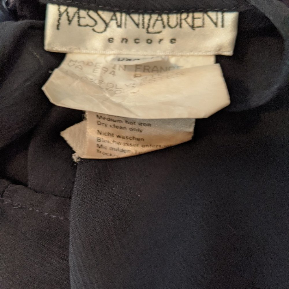 Vintage YSL Encore long sleeve top
